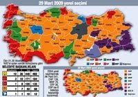 Tουρκία: Εκλογές 2009 και συμπεράσματα