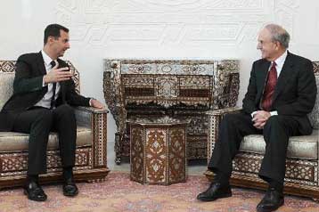 Κρίσιμος ο ρόλος της Συρίας στην ειρήνη στη Μ.Ανατολή, τονίζει ο Τζορτζ Μίτσελ