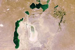 Συνεχίζεται η δραματική συρρίκνωση της Θάλασσας της Αράλης