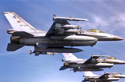 Παρ ολίγον τραγωδία με τουρκικό F-16