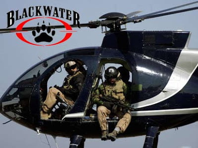 Blackwater: Συμμετοχή σε επιχειρήσεις της CIA σε Ιράκ και Αφγανιστάν