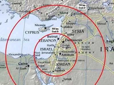 Η Συρία αναπτύσσει πυραύλους Scud στα σύνορά της με το Λίβανο