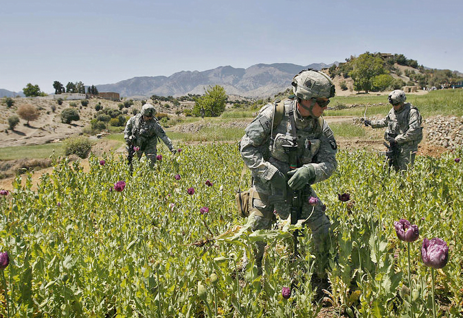 Ο πόλεμος του oπίου στο Αφγανιστάν