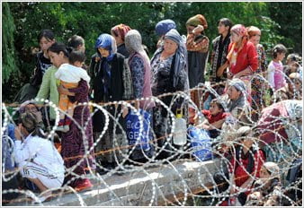 Ο αριθμός των προσφύγων από το νότιο Κιργιστάν μπορεί να ξεπεράσει τους 100.000