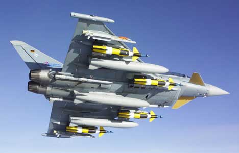 Καθηλωμένα τα 55 Eurofighter της Γερμανίας