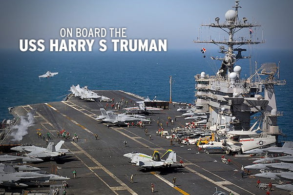 Χανιά: Στη Σούδα το αεροπλανοφόρο Harry Truman