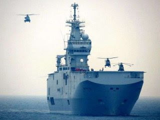 H Μόσχα θα πληρώσει 1,37 δισεκατομμύρια Ευρώ για τα δύο πολεμικά πλοία Mistral