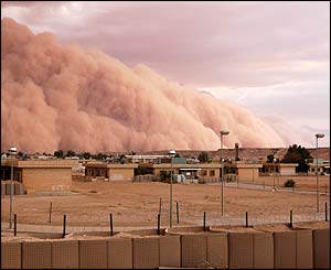 «Αμμοθύελλα» στη Σαουδαραβία