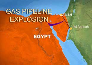 Αίγυπτος: Σαμποτάζ σε αγωγό φυσικού αερίου