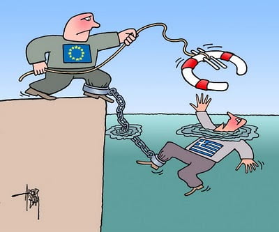 HOW GERMANY IS DESTROYING GREECE, EUROPE AND GERMANY! (with the help of Greek government)