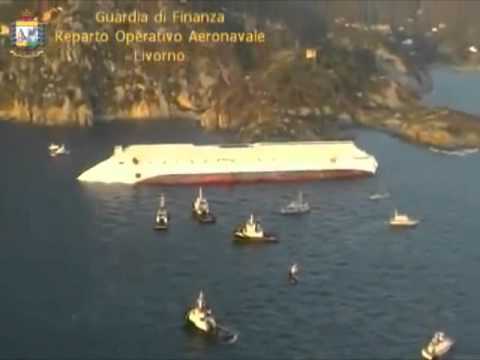 Το ναυάγιο του “Costa Concordia”, στη πορεία που χάραξε το “Εξπρές Σάμινα”