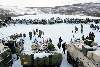 TOP OF THE WORLD: NATO Rehearses For War In The Arctic