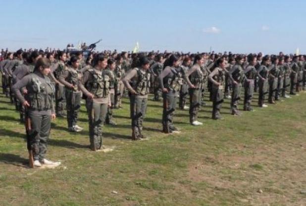 Συγκροτήθηκε το 4ο Τάγμα Γυναικών στο Δυτικό Κουρδιστάν