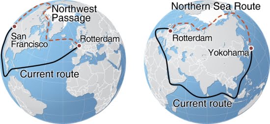 Ανοίγει και πάλι το Βόρειο πέρασμα [Northern Sea Route]