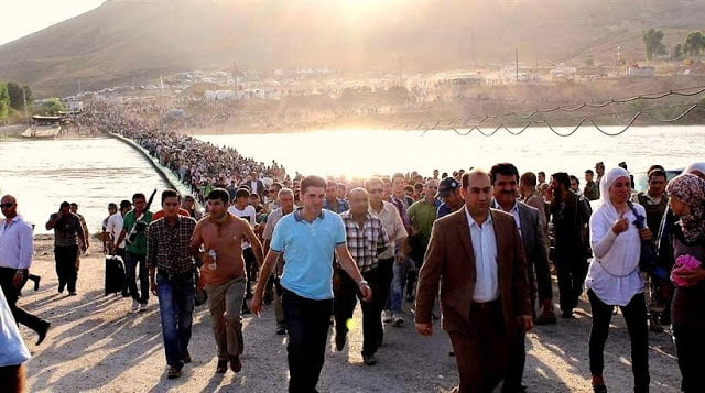 Δόθηκε στη δημοσιότητα από την Υπάτη Αρμοστεία του ΟΗΕ  –  Η μεγάλη έξοδος των Σύρων προσφύγων σε μια φωτογραφία