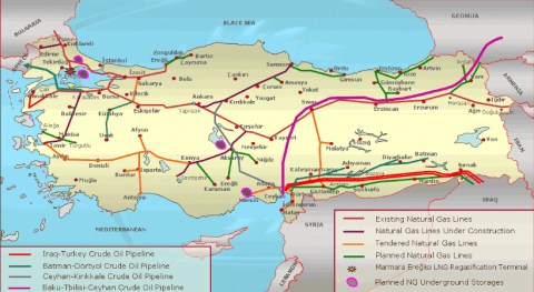 FT – Τουρκία: Το στοίχημα του ενεργειακού κόμβου