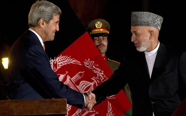 Μερική συμφωνία Ουάσιγκτον – Καμπούλ για την ασφάλεια στο Αφγανιστάν μετά το 2014