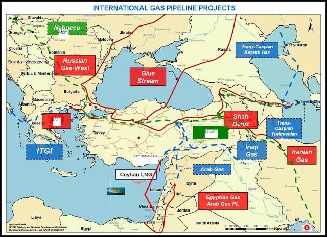 Είναι δυνατόν η Τουρκία να γίνει η νέα χώρα-σύνδεσμος για το φυσικό αέριο