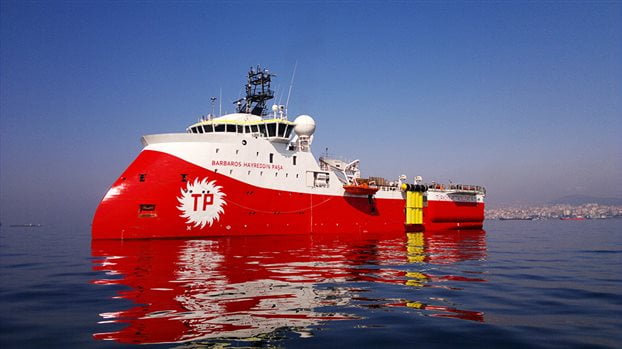 Η Αγκυρα αποσύρει από την Κύπρο το ερευνητικό σκάφος Μπαρμπαρός