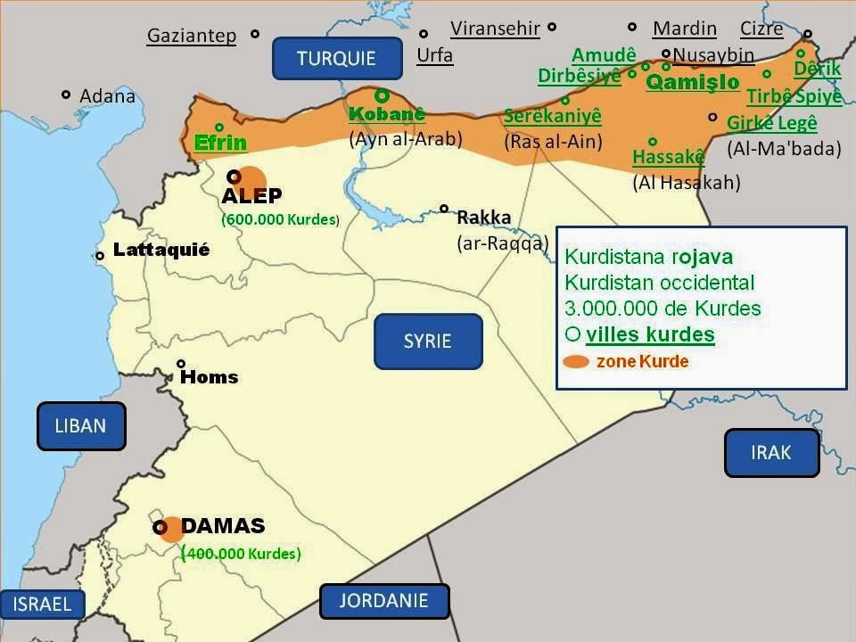 Το πρώτο πολιτικό στίγμα των Κούρδων τής Συρίας