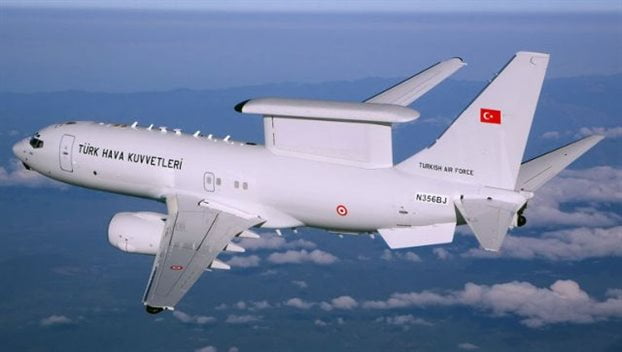 Τουρκία: «Αφίχθη» το πρώτο αεροσκάφος έγκαιρης προειδοποίησης