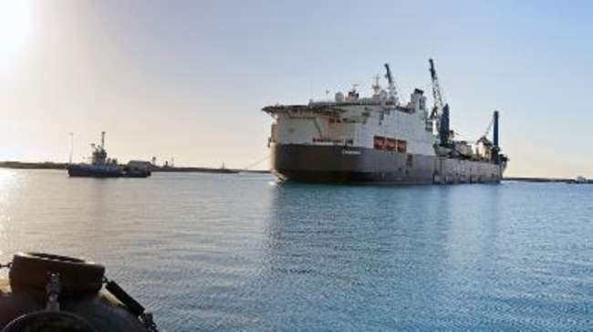 Το εξειδικευμένο πλοίο υδρογονανθράκων “Castorone” του κολοσσού  E&P ENΙ στο λιμάνι Λεμεσού