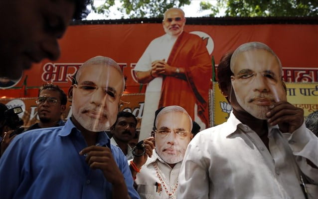 Ινδία: Ορατή η απόλυτη πλειοψηφία για το εθνικιστικό κόμμα