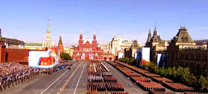 9.5.2014 – Η μεγάλη στρατιωτική παρέλαση για την “Ημέρα της Νίκης” στη Μόσχα