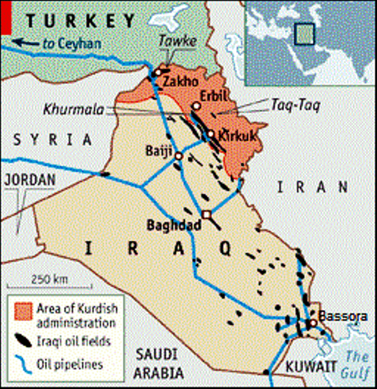 Ιράκ-Συρία: Εγκαίνια του αγωγού Κιρκούκ-Χάιφα!