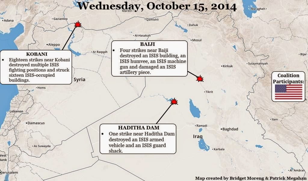 US Military Conducts Airstrikes Against ISIS