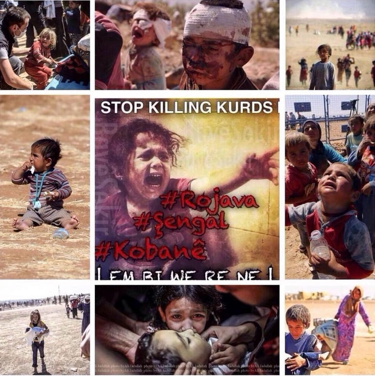 ΝΤΡΟΠΗ! Ούτε ένα δάκρυ αλληλεγγύης για τα παιδιά των Κούρδων