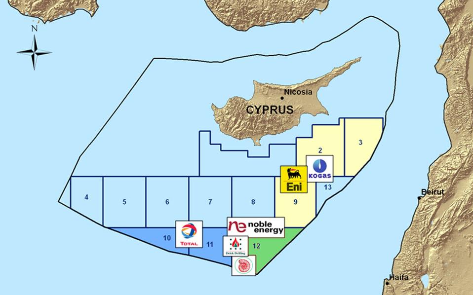 Στη δημοσιότητα χάρτες της ΑΟΖ από το υπουργείο Ενέργειας της Κύπρου