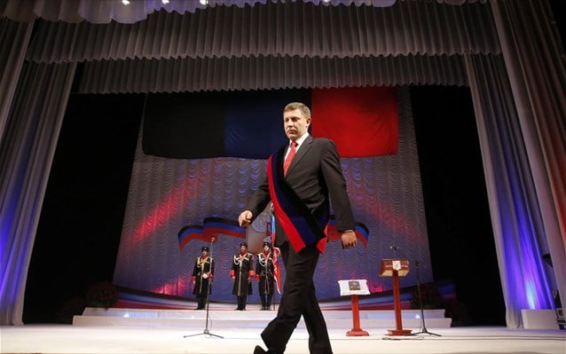 «Πρόεδρος» του Ντονέτσκ ανέλαβε ο φιλορώσος αποσχιστής Ζαχαρτσένκο