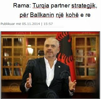 Πρωθυπουργός Αλβανίας: Η Τουρκία είναι στρατηγικός εταίρος της χώρας μας