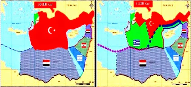 Διπλός τουρκικός στόχος: Συνδιαχείριση υδρογονανθράκων “σβήσιμο” της Κύπρου από το χάρτη