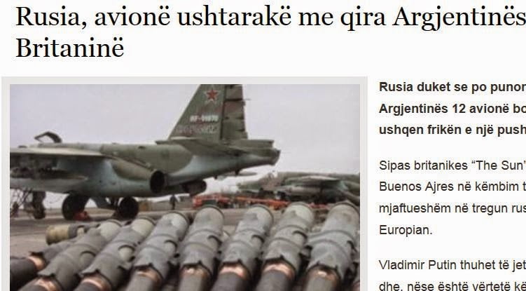 Η Ρωσία ενοικιάζει βομβαρδιστικά στην Αργεντινή- Ανησυχία Βρετανίας