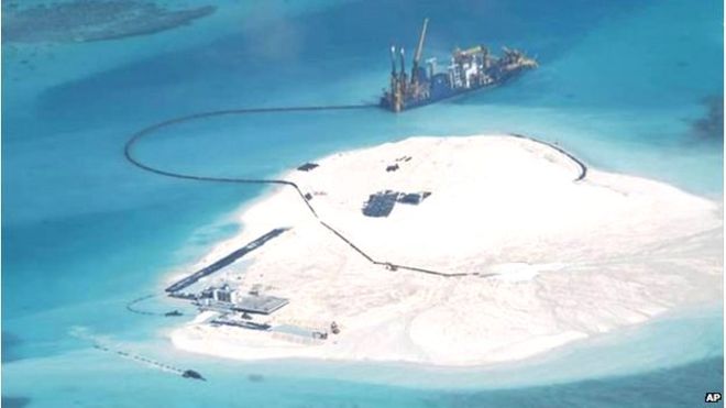 ΑΟΖ από το πουθενά οι Κινέζοι – China building ‘great wall of sand’ in South China Sea