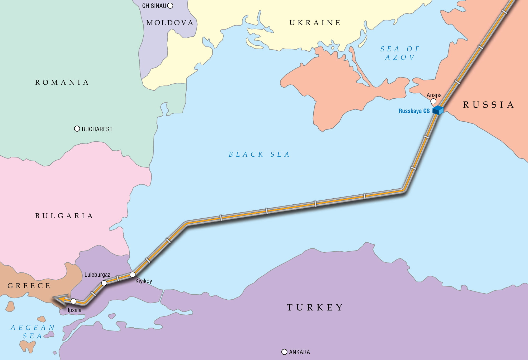 Αλεξάντερ Νόβακ: Μεγάλη πιθανότητα υπογραφής της συμφωνίας για την επέκταση του Turkish Stream στην Ελλάδα
