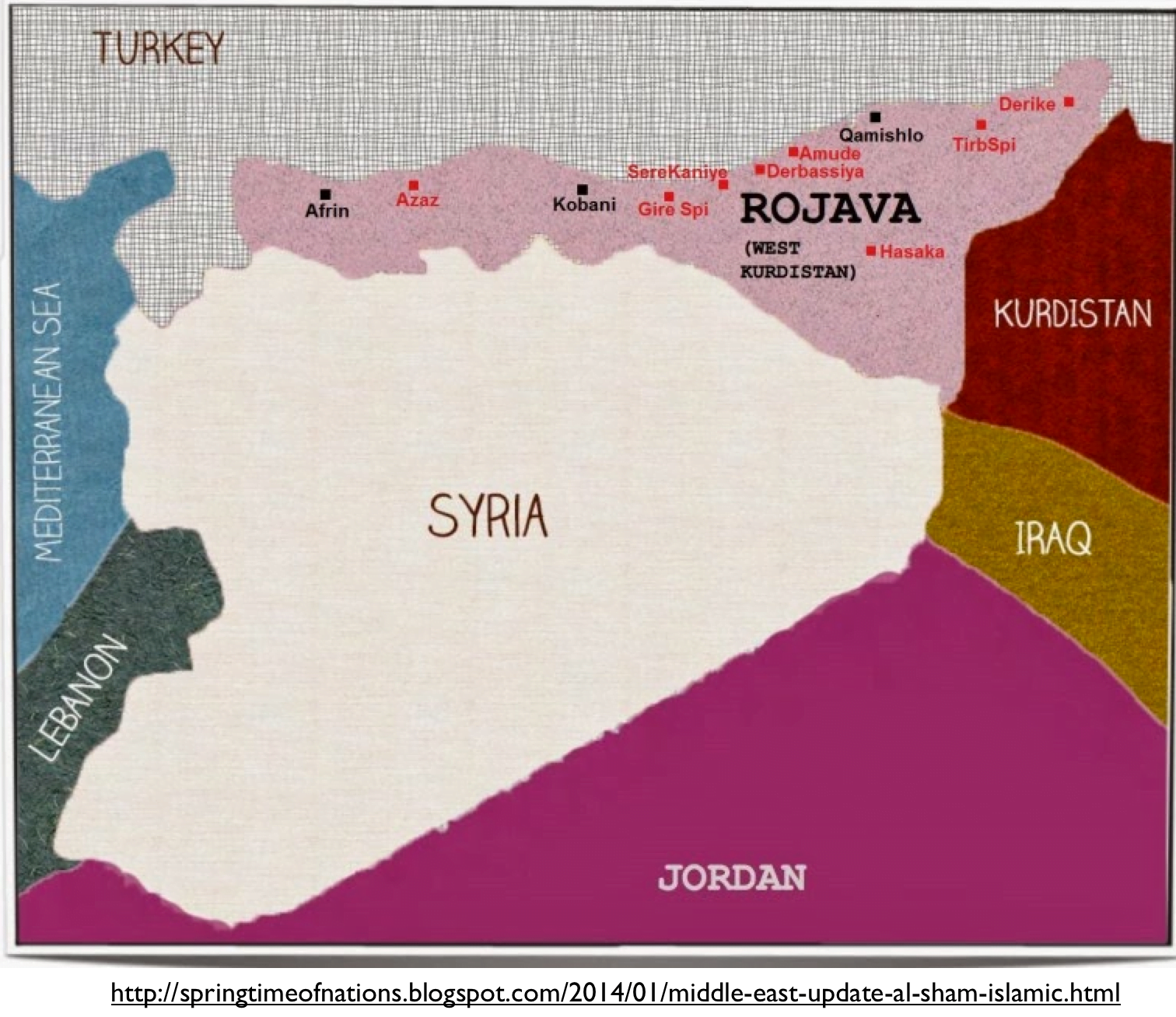 Οι Αμερικανοί είναι αντίθετοι σε κουρδικό κράτος στη βόρεια Συρία