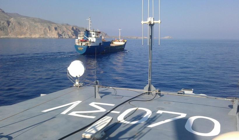 Βαρύ πολεμικό υλικό στα κοντέινερ του πλοίου που εντοπίστηκε στην Κρήτη