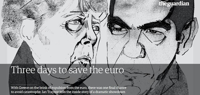 Guardian : Three days to save the euro