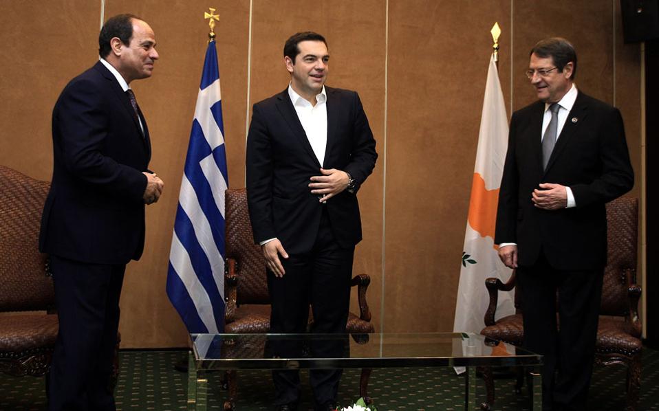 Η Ενεργειακή και Αμυντική Συνεργασία Ελλάδας – Αιγύπτου – Κύπρου ο Βασικός Άξονας της Σημερινής Τριμερούς Συνόδου