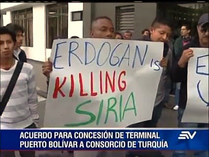 Ecuador: Assassino Erdogan