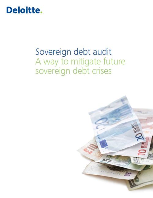 Λογιστικό έλεγχο του δημόσιου χρέους συστήνει η Deloitte!