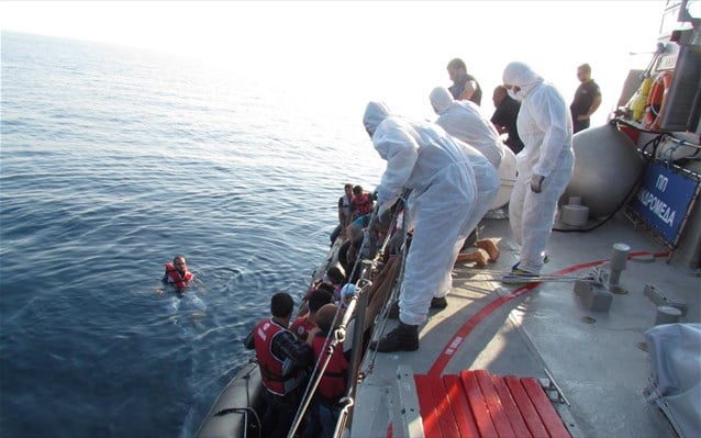11+1 πλοία του Π.Ν. στο Αιγαίο για τη διαχείριση των προσφυγικών ροών