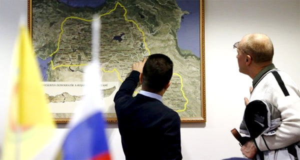 Ο χάρτης που προκάλεσε πανικό στην Άγκυρα: Άνοιξαν τα γραφεία του PYD στη Μόσχα
