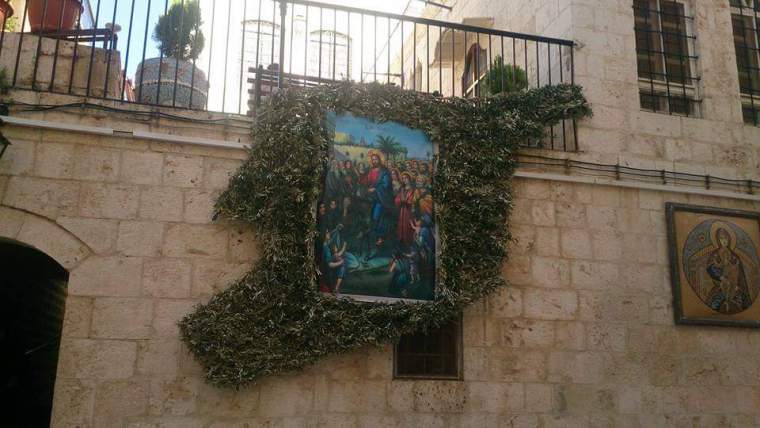 Συρία: Κυριακή των Βαΐων στο μοναστήρι της Σαϊντάγια – Πλημμύρησε από κόσμο… Ο Χριστός ήλθε και θα νικήσει