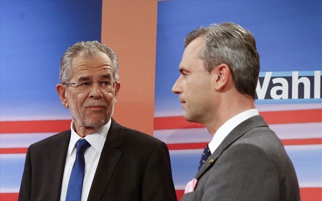 Αυστρία: Πράσινος ο νέος πρόεδρος – Νίκησε τον ακροδεξιό Χόφερ