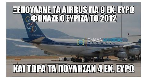 Πώς η Ελλάδα έχασε 14 εκατ. δολάρια από τα Airbus!