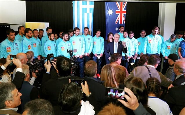 Η Ελληνική Κοινότητα της Μελβούρνης τίμησε την Εθνική ομάδα